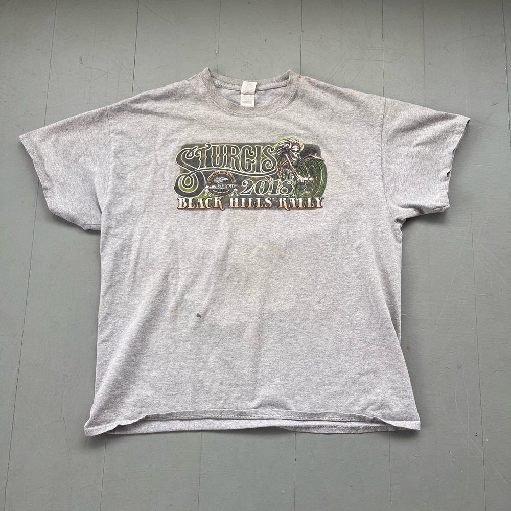 Sturgis Black Hills Rally Graphic skeleton t-shirt